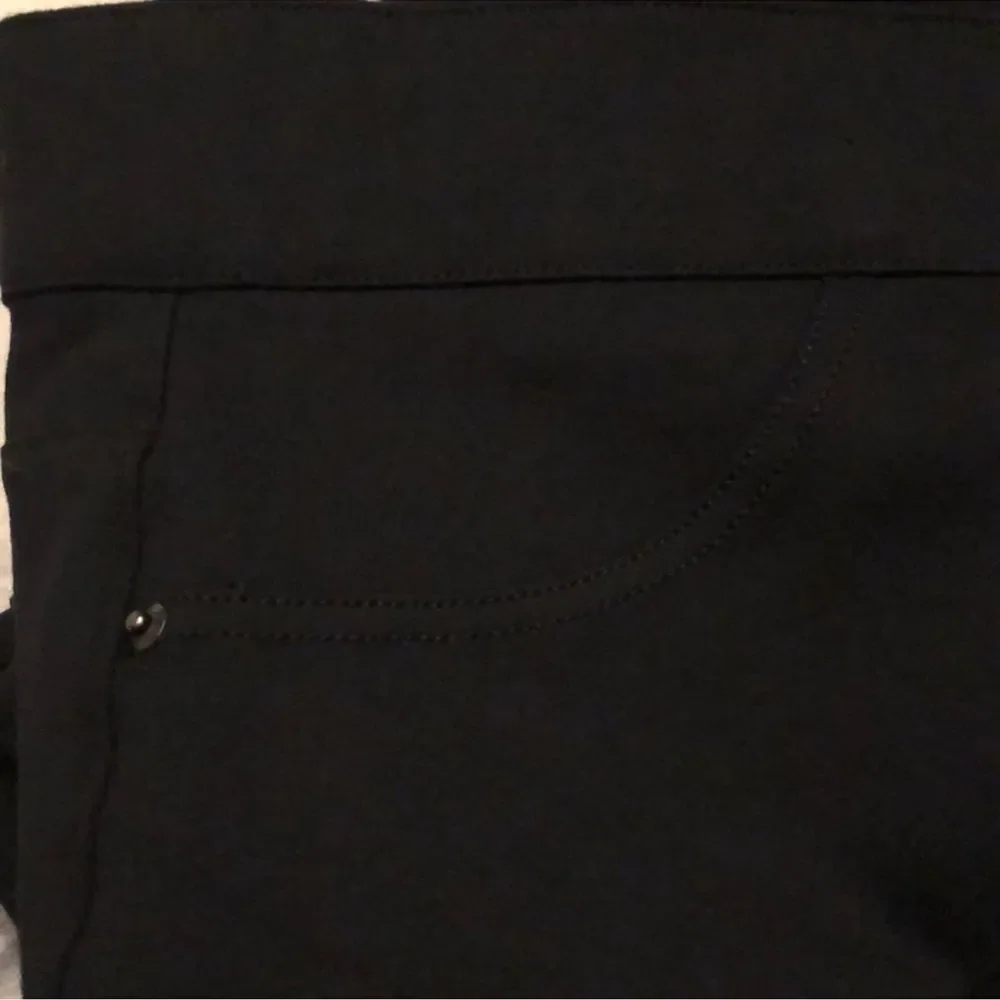 Spanx The Perfect Ankle Pants Ponte Black S